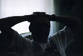 Dad Relaxing